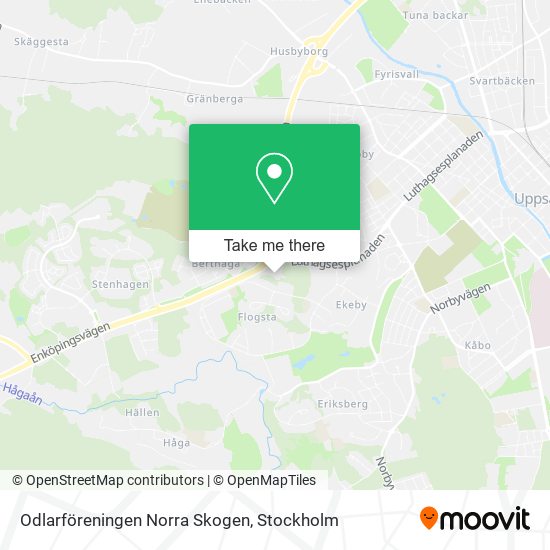 Odlarföreningen Norra Skogen map