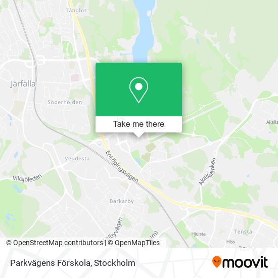 Parkvägens Förskola map