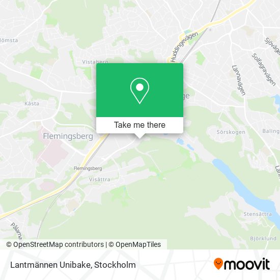 Lantmännen Unibake map