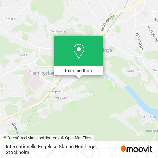 Internationella Engelska Skolan Huddinge map