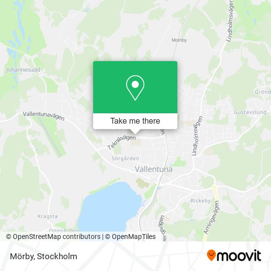 Mörby map