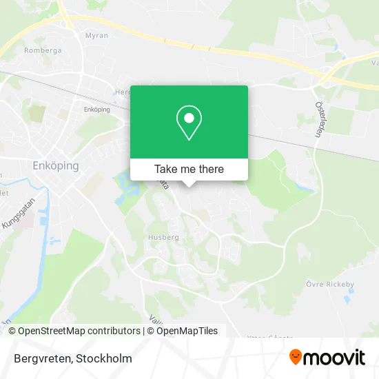 Bergvreten map