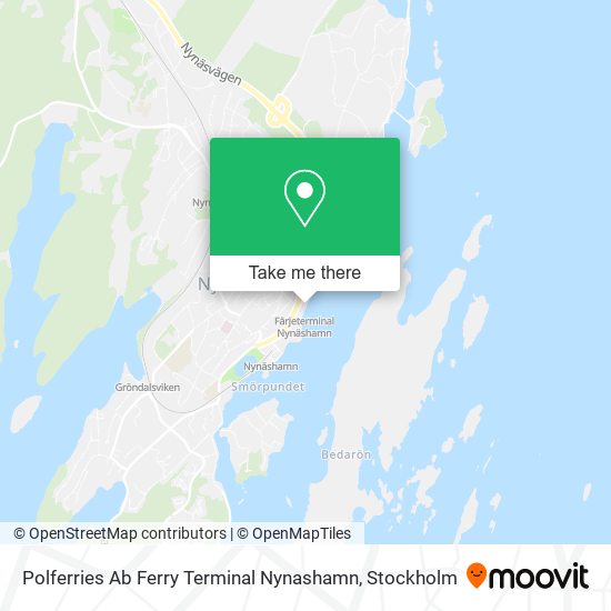 Polferries Ab Ferry Terminal Nynashamn map