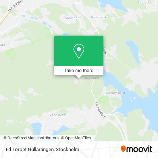 Fd Torpet Gullarängen map