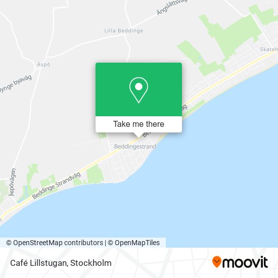 Café Lillstugan map