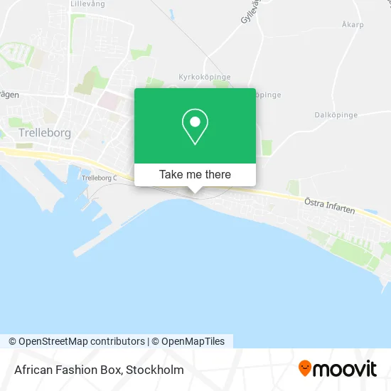 African Fashion Box map