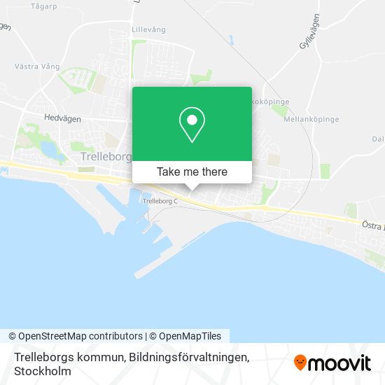 Trelleborgs kommun, Bildningsförvaltningen map