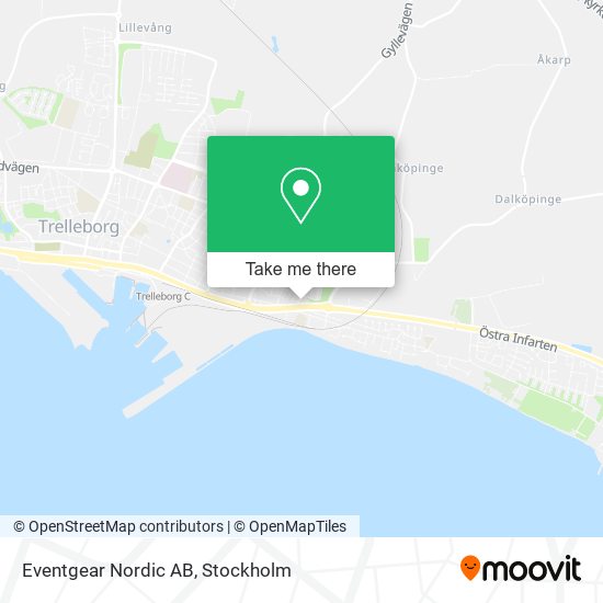 Eventgear Nordic AB map