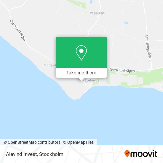 Alevind Invest map