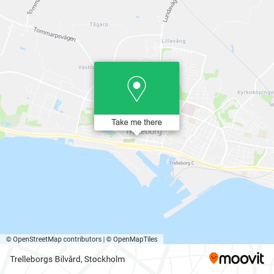 Trelleborgs Bilvård map