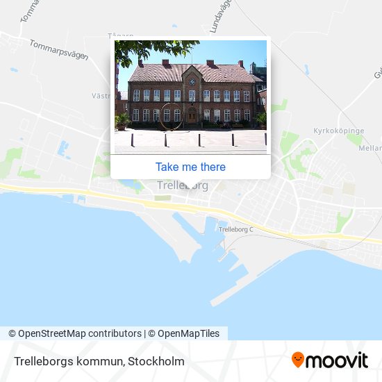 Trelleborgs kommun map