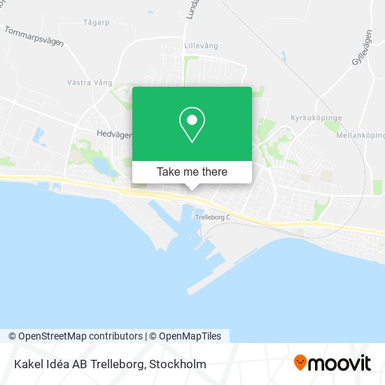 Kakel Idéa AB Trelleborg map