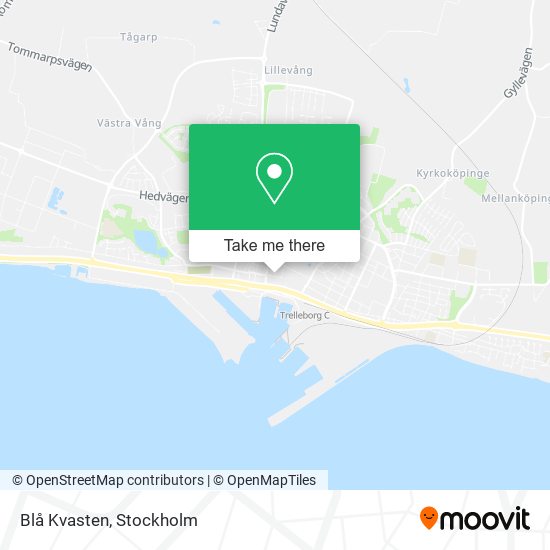 Blå Kvasten map