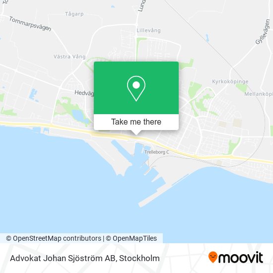 Advokat Johan Sjöström AB map