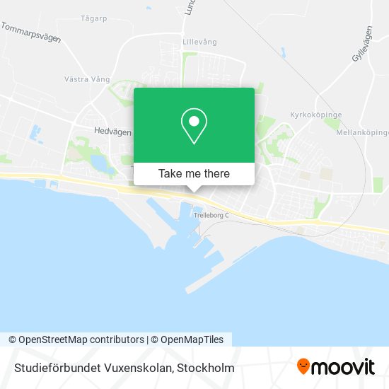 Studieförbundet Vuxenskolan map