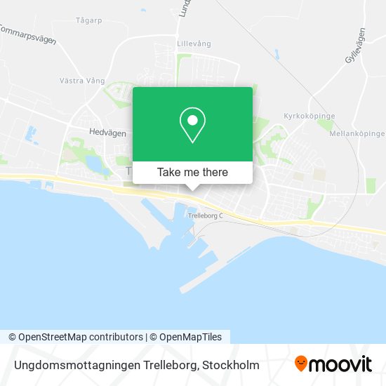 Ungdomsmottagningen Trelleborg map