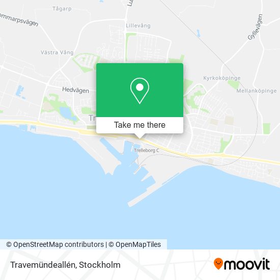 Travemündeallén map