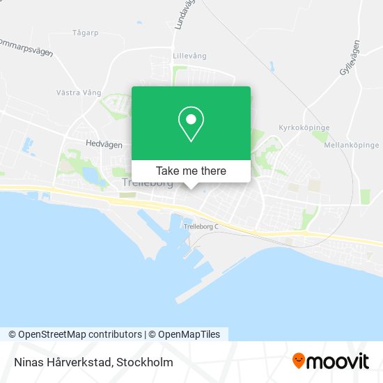 Ninas Hårverkstad map