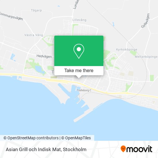 Asian Grill och Indisk Mat map