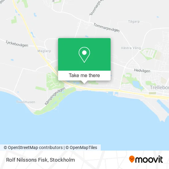 Rolf Nilssons Fisk map