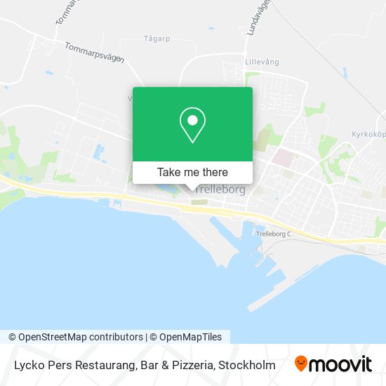 Lycko Pers Restaurang, Bar & Pizzeria map