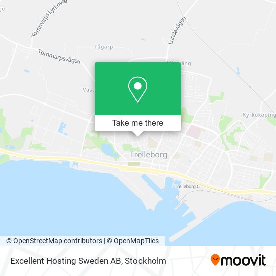 Excellent Hosting Sweden AB map