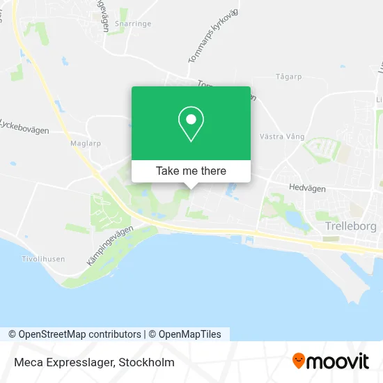 Meca Expresslager map