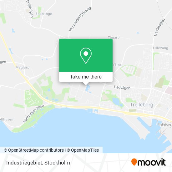 Industriegebiet map