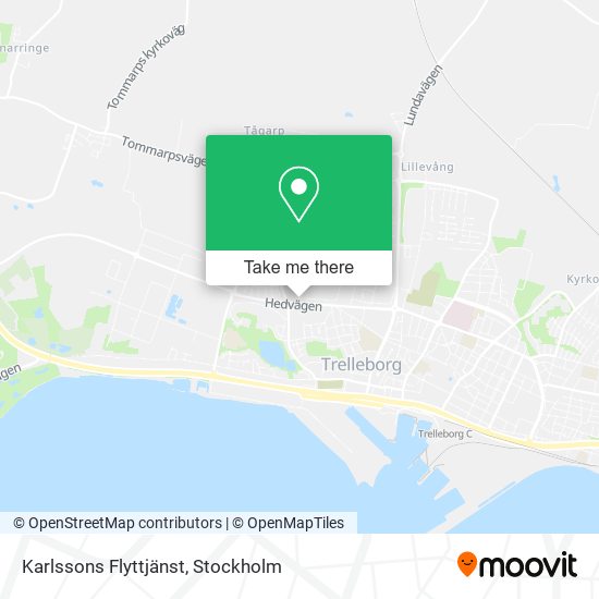 Karlssons Flyttjänst map