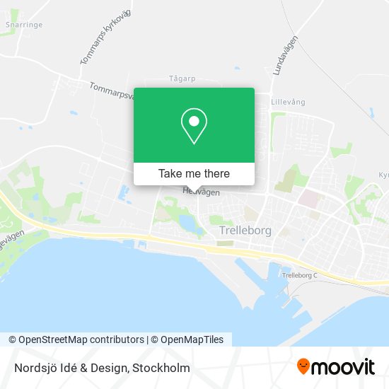 Nordsjö Idé & Design map