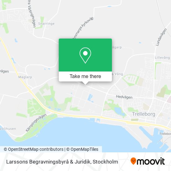 Larssons Begravningsbyrå & Juridik map