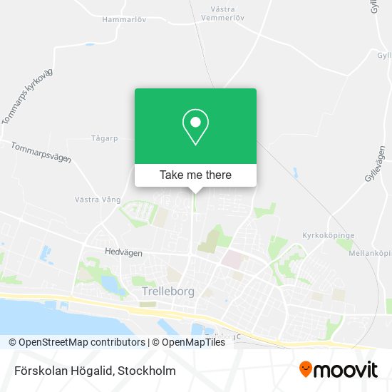 Förskolan Högalid map