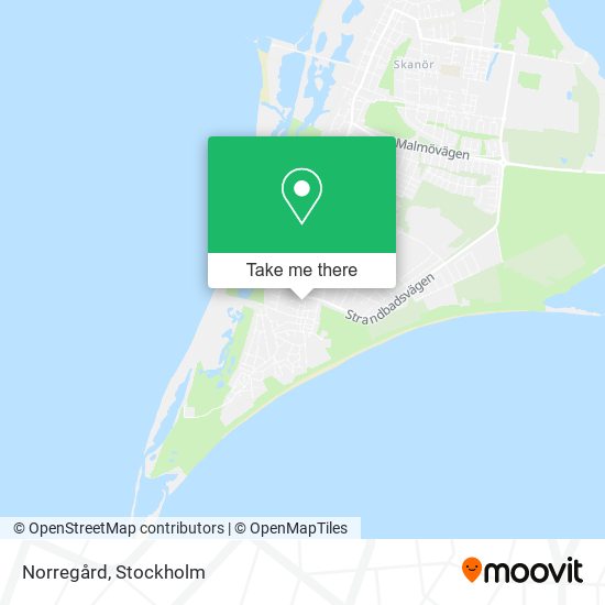Norregård map