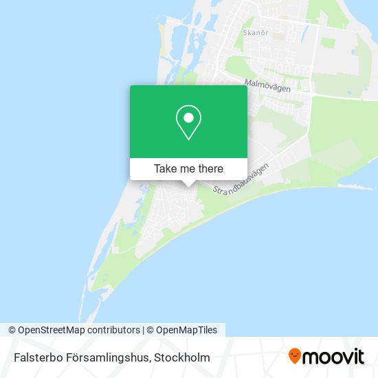 Falsterbo Församlingshus map