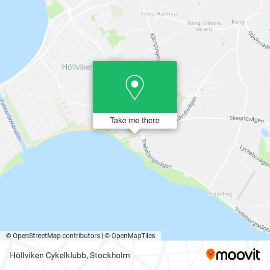 Höllviken Cykelklubb map