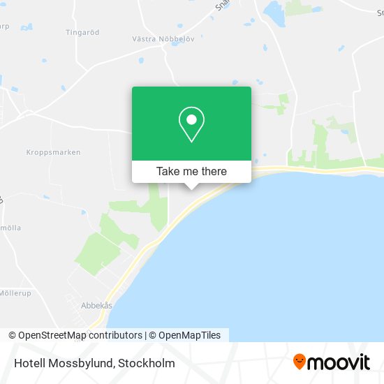 Hotell Mossbylund map