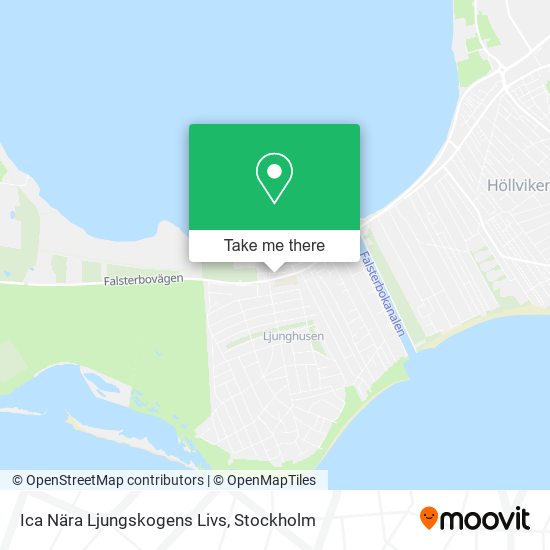 Ica Nära Ljungskogens Livs map