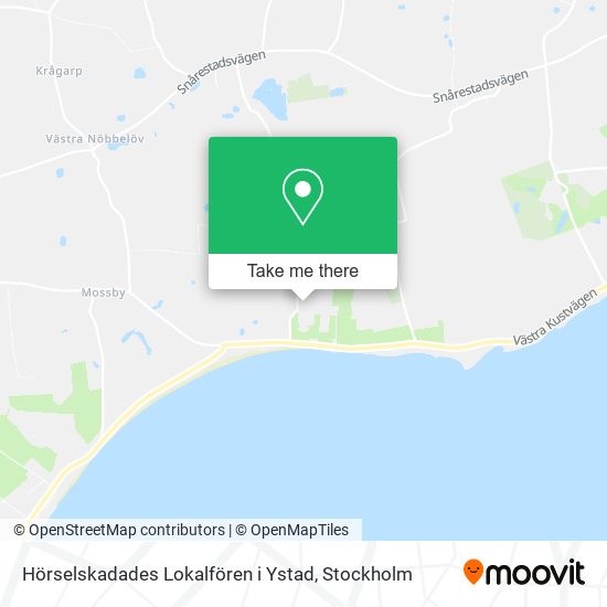 Hörselskadades Lokalfören i Ystad map