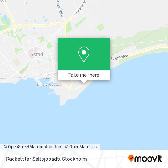 Racketstar Saltsjobads map