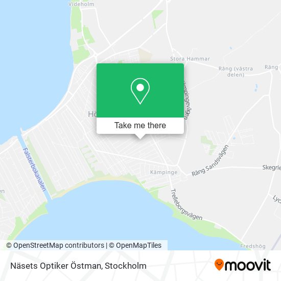 Näsets Optiker Östman map