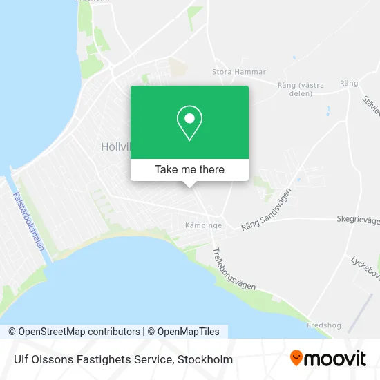 Ulf Olssons Fastighets Service map