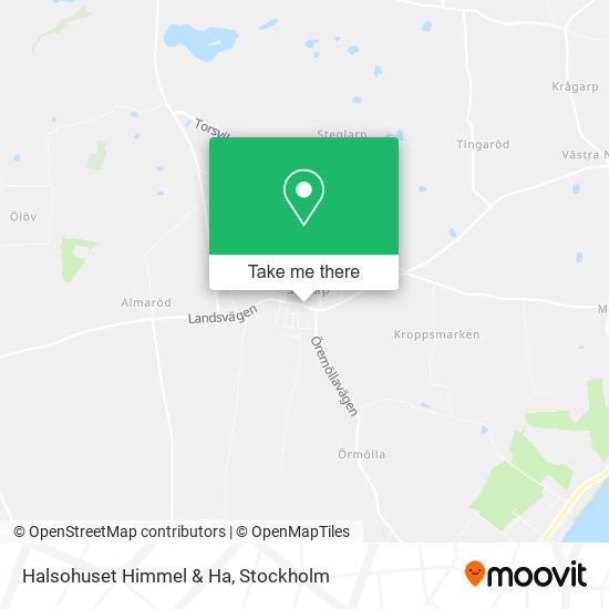 Halsohuset Himmel & Ha map