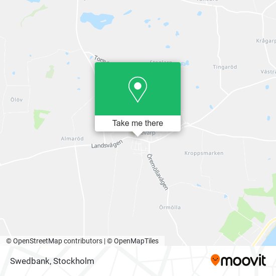 Swedbank map