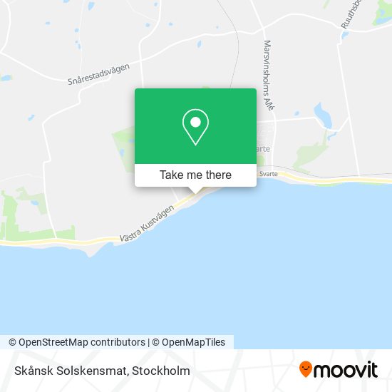 Skånsk Solskensmat map