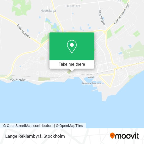 Lange Reklambyrå map