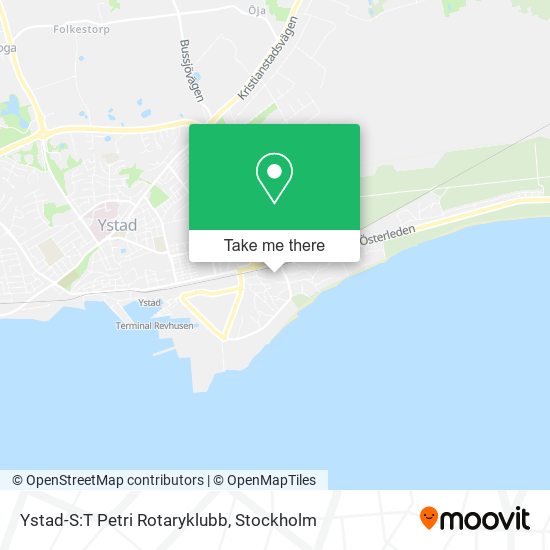 Ystad-S:T Petri Rotaryklubb map