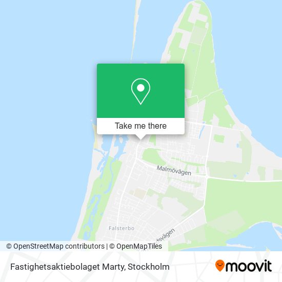 Fastighetsaktiebolaget Marty map