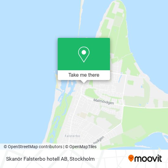 Skanör Falsterbo hotell AB map