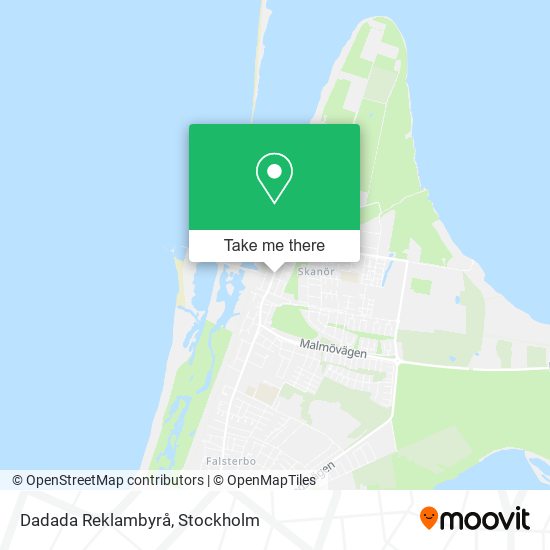 Dadada Reklambyrå map