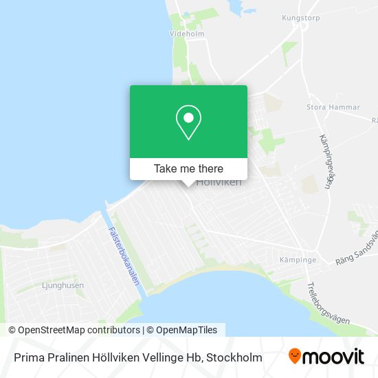 Prima Pralinen Höllviken Vellinge Hb map
